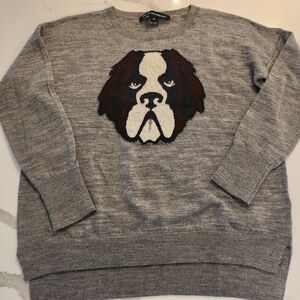 French Connection Hihg Low Dog Sweater